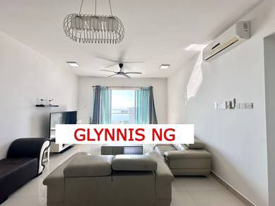 Vertiq 1269sqft fully furnished 2 CP @ Gelugor E-Gate for rent