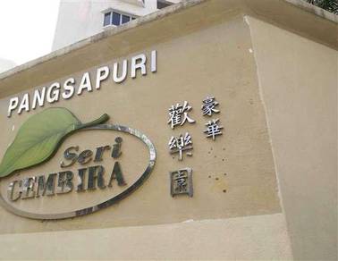 【100%Loan🔥Lppsa】Pangsapuri Seri Gembira Segambut✅0%Deposit✅CashBack