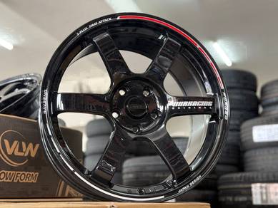 RIM 18x8.5jj volk rays te37 saga s-plus flow form