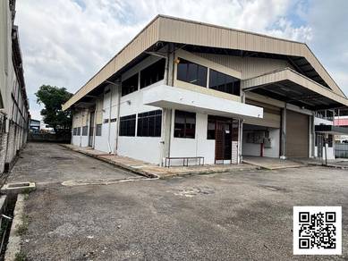 1.5 storey light industrial factory 9000sqft 200amp Lunas Kulim Kedah