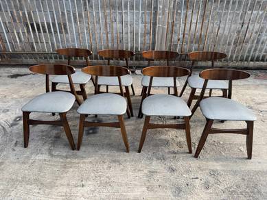 Solid Wood Dining Chair Kerusi Makan