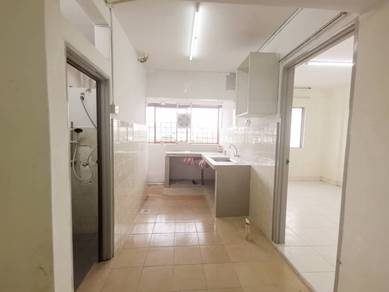 For Rent: Pandan Ria 2 Block D – 3R1B Unit Near LRT, Ampang 