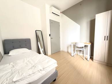 1 Min Walk to MRT, Fully Furnished Single Room, You City 3, Cheras B9