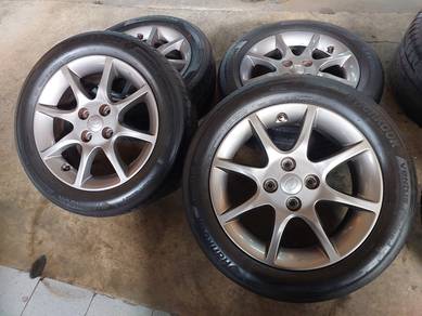 Rim 15 Original ALZA GREY siap tayar