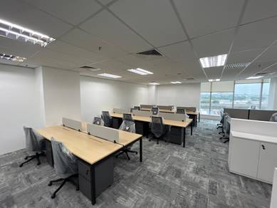 Rent Office IOI PFCC Tower 2 Puchong 1275sf PFurnished Bandar Puteri