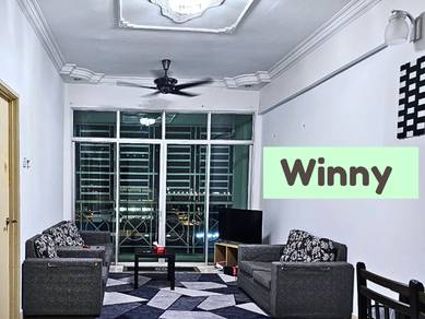 Saujana Damai Reno Furnish 1CP | Sungai Tiram Bayan Lepas Airport FTZ