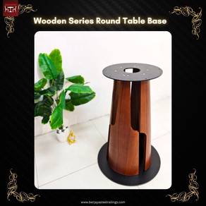 Wooden Series Round Table Base