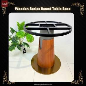 Wooden Series Round Table Base