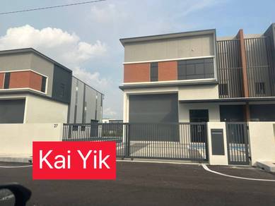 Permatang Tinggi | 1.5 Storey Semi Detached Factory Near Bukit Minyak