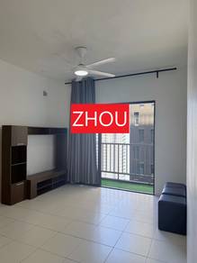 Tri Pinnacle, Partially Furnished Renovated, 2 Carpark, 800sf MidFloor