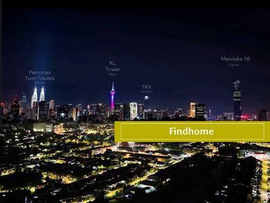 Pandan Ville Condo PdnIndah 🔥3r2b【🎇 KLTower, KLCC, TRX, 118 view】