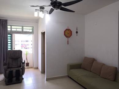 Partially furnished and at convenient area