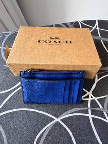 COACH zip card case wallet (used)