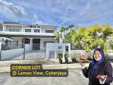 CORNER LOT❗️Double Storey House @ Laman View Cyberjaya