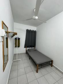 bilik sewa lelaki bujang non sharing fully furnished