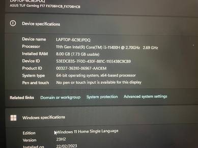 Asus TUF 17