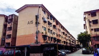 [Puchong] Flat Puchong Permai 3R1B1CP PF 581 SQFT LRT Puchong Prima