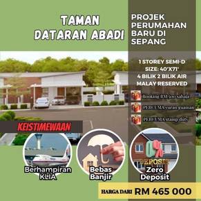 [Near KLIA] Projek Perumahan baru, Semi-D Setingkat, Sepang