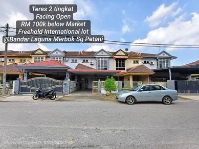 [ Bandar Laguna Merbok ] Teres Open Facing, RM 100k Below Market