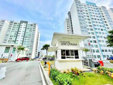 Corner Unit Apartment @ Pangsapuri Seri Utama Puchong For Rent