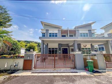 HUGE LAND!! Double Storey Semi-D Tiara Height Bandar Baru Salak Tinggi