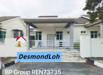 Lunas Kedah Bandar Permata 3Rooms Single Storey Terrace House For Rent