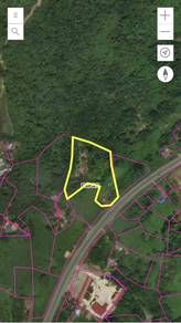 Roadside Of Pan Borneo Highway ( Papar - Kinarut) NT Land For Sales