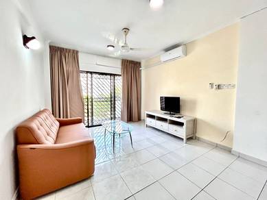 Pan Vista Apartment, Permas Jaya, Low Floor, Fully Furnished, 1CP