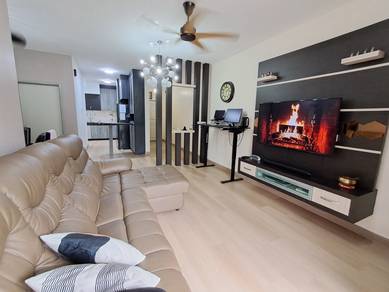 [Fully Furnished & Renovated] CORNER UNIT Semarak Condo, Batu Caves 🔥