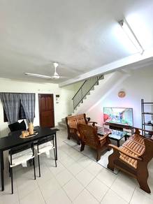 Masai Taman Cahaya Medium cost double storey house,Masai