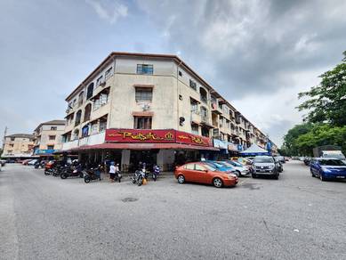 Pandan Jaya (CORNER) 1st flr Shop Apartment, 821 SF 3R1B, Pandan Jaya