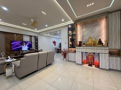 Bandar Cemerlang Tiram 24x70 Double Storey Terrace Unblock View Gng