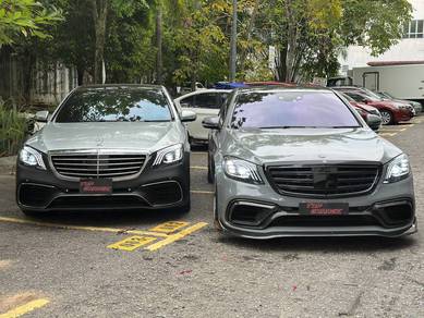 W222 Conversion S63 Facelift Bumper Amg Bodykit