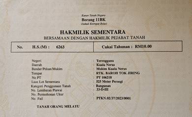 Tanah Mukim Kuala Nerus 