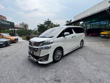 Toyota VELLFIRE 3.5 VL (A) FULL SPEC WITH JBL