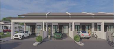 Rumah Teres Baru di Kopodims, Jalan FAC! Full Loan!