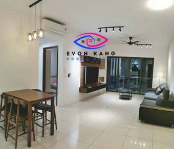 Q1 Queens @ Bayan Lepas 950SF Fully Furnished Include Wifi 2 Parkings