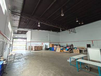 Desa Cemerlang Ulu Tiram 1.5 Storey Warehouse Near Main Road