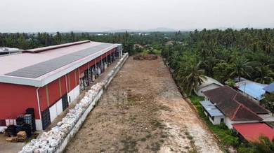 Prime Frontage Along Main Road Jalan Kapar Industrial Land Flat Land