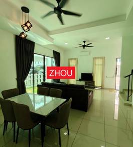 Eco Horizen Ashton Garden 2 Storey Terraced Fully Furnished Renovated