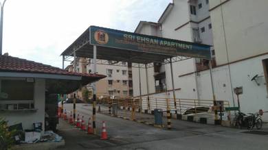 Sri Ehsan Apartment Kepong Blok G, Level 4th Walkup 1parking,bleh msu