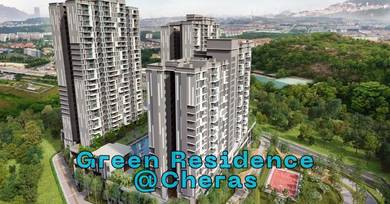 Green Residence🏡@Cheras_Full Furnished_Move-in_MRT_ACCESSIBILITY🔺