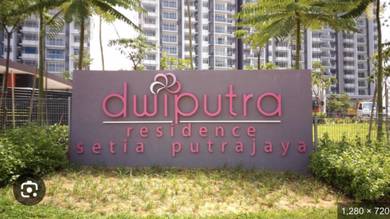 FREEHOLD n CORNER UNIT DWIPUTRA RESIDENCE CONDO PRESINT 15 PUTRA JAYA