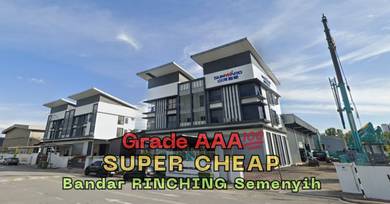 Grade AAA🔝 Semi-D Factory@ Bandar RINCHING, Semenyih, Move-in, LEKAS