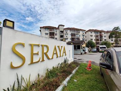Partly Furnished | Seraya Apartment Tmn Kajang Utama Kajang