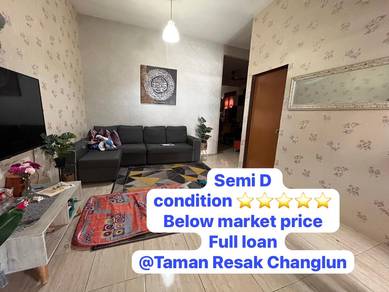 Taman Resak Changlun💥LOKASI STRATEGIK | Semi d setingkat