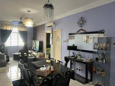 Angkasa Apartment, Menggatal | Block H | Level 7 (with Lift) | Fully F