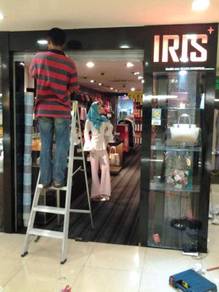 Tingkap pintu aluminium kaca Glass window door