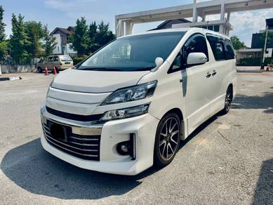 Toyota VELLFIRE 2.4 Z G-EDITION FACELIFT (A)