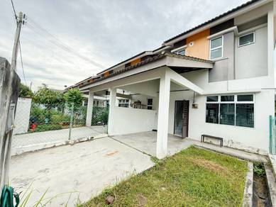 Taman Laman Indah Medium Cost Double Storey End Lot Full Loan